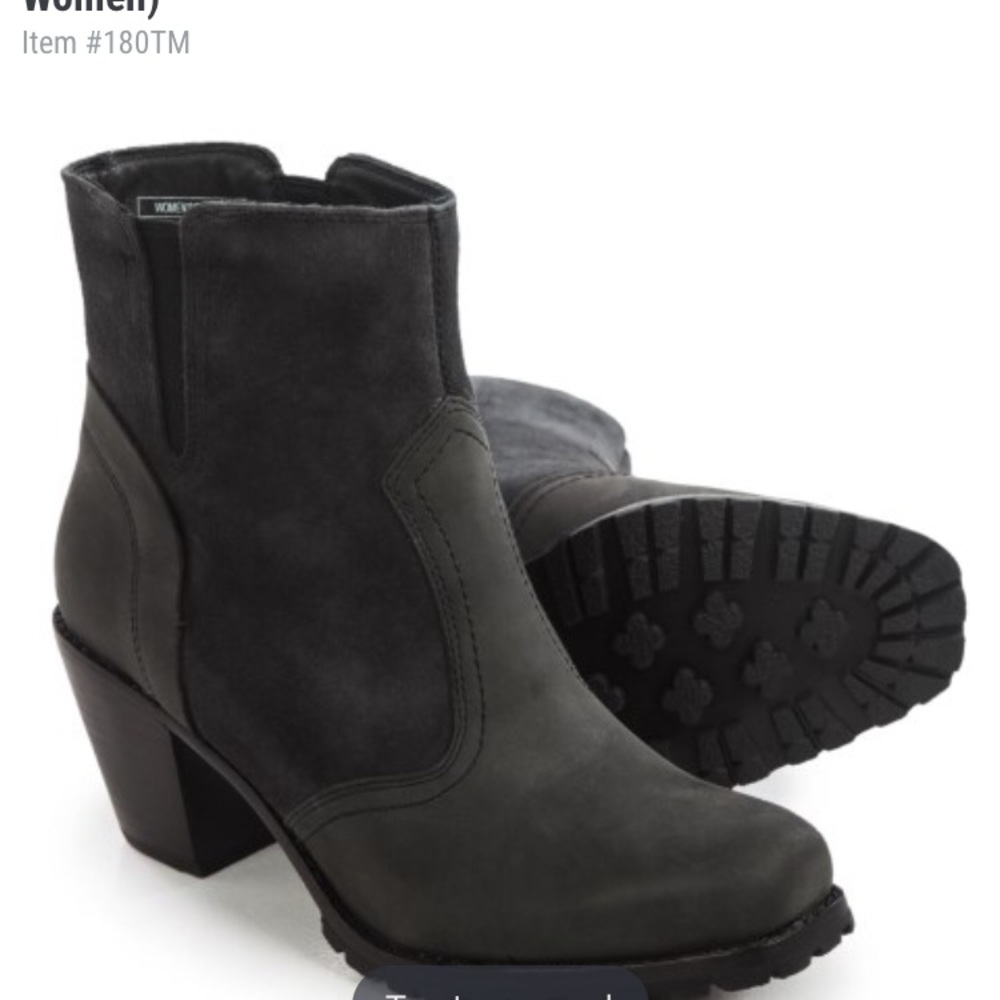 Woolrich leather boots